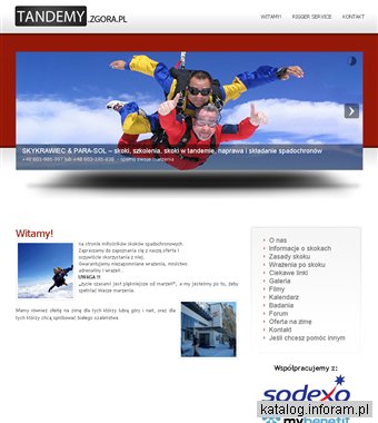 Skoki tandemowe Zielona Góra