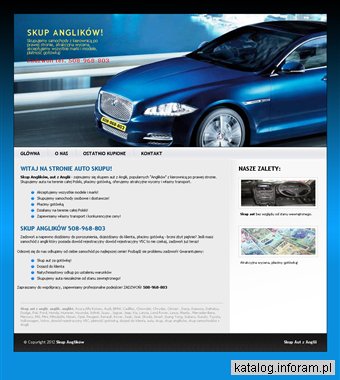 Skup Anglików, aut z Anglii