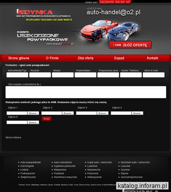 Samochody powypadkowe