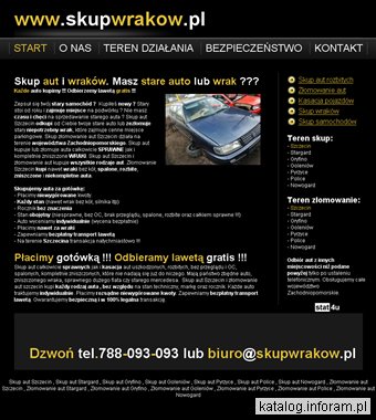 Skup, złomowanie aut Szczecin i całe Zachodniopomorskie