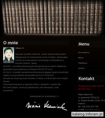 Tłumacz przysięgły języka słowackiego Kraków