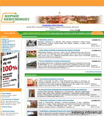 Wynajem nieruchomości Słupsk