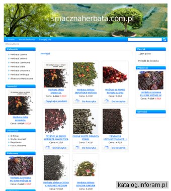 Świat podniebienia herbaty smak