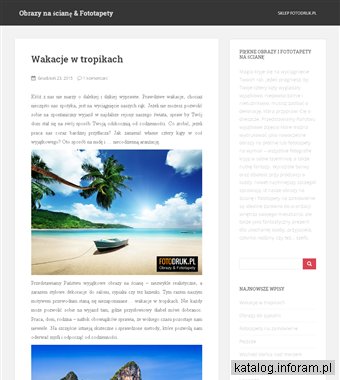 Obrazy na płótnie - smaczneobrazy.pl