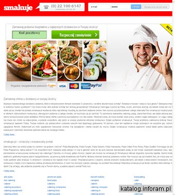 Smaczne jedzenie - zamów szybko do domu i biura