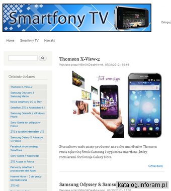Smartfony TV - Telewizja w Smartfonie