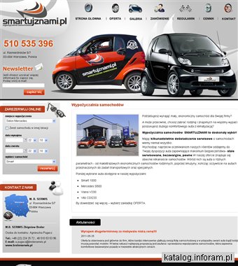 Wynajem smartów Warszawa