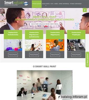 Sklep z farbami magnetycznymi i suchościeralnymi Smart Wall Paint