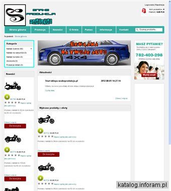 Sklep internetowy z naklejkami