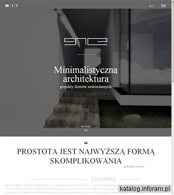 SNCE projektowanie domów Warszawa