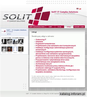 SolIT - kompleksowa obsługa informatyczna
