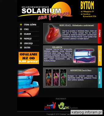 Solarium BODY FITNESS Bytom