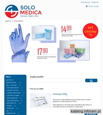 SOLO MEDICA - rękawiczki lateksowe