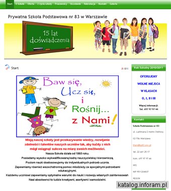 Prywatna Szkoła Podstawowa Warszawa