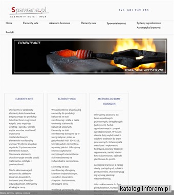 Elementy kute, akcesoria bramowe Kraków - Spawane.pl