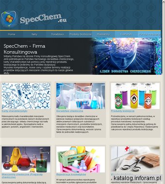 SpecChem karty charakterystyki mieszanin chemicznych