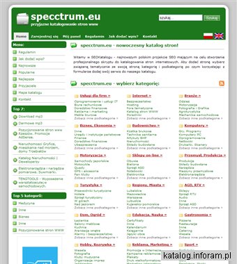 specctrum.eu - przyjazny katalog stron www