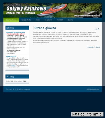 Spływy kajakowe rzekami Wartą, Widawką i Grabią