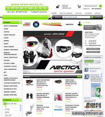 www.sportmaxx.pl - sklep sportowo-turystyczny