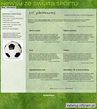 www.sportnewsy.eu - informacje sportowe, mecze, wyścigi, zawody