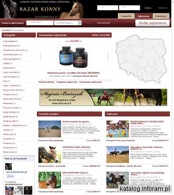 Konie na sprzedaż - giełda koni