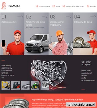 Regeneracja sprzęgieł hydrokinetycznych - TrioMoto