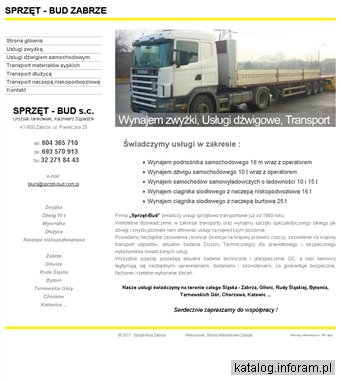 Zwyżka i dźwig 10 ton Zabrze