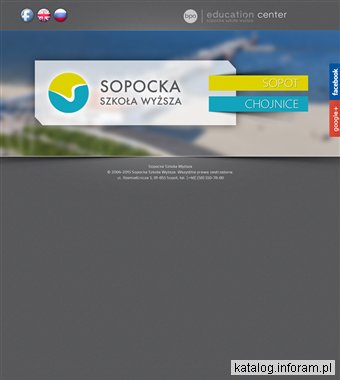 SOPOCKA SZKOŁA WYŻSZA wydział finansów i rachunkowości Sopot