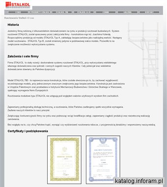 Producent rusztowań roboczych