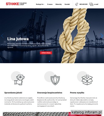 Liny polipropylenowe STANKE