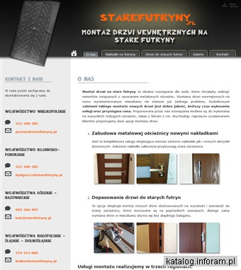 Drzwi do starych futryn - Starefutryny.pl