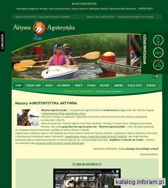 Starejablonki.pl - Mazury urlop