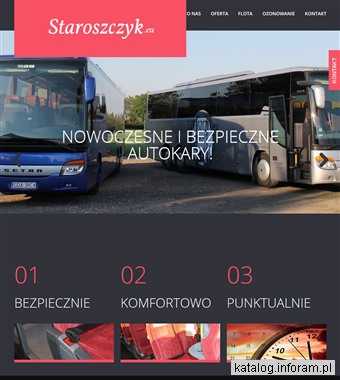 Wynajem autokarów, przewozy osobowe