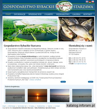 Ryby hodowlane, sprzedaż karpia - Gospodarstwo Rybackie Starzawa