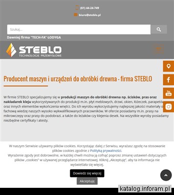nakładarki kleju membranowe steblo.pl