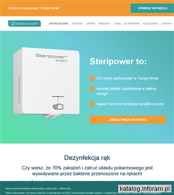 Dezynfekcja rąk - steripower.pl