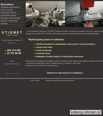 Zakuwanie węży hydraulicznych Połomia