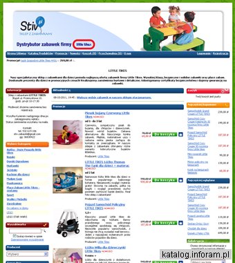 Sklep z zabawkami LITTLE TIKES