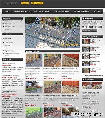 Stojaki rowerowe producent