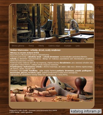 Andrzej Kacprzak - stolarz z Warszawy