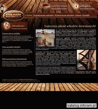 Drewniane schody województwo pomorskie