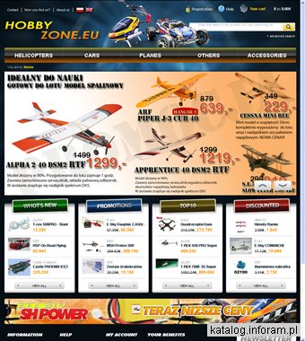 Oferta - internetowy sklep modelarski