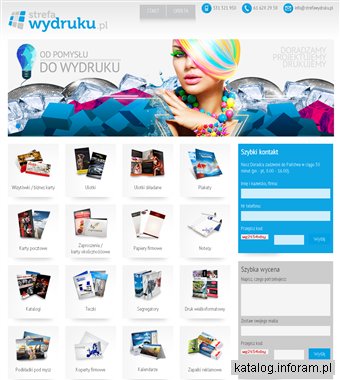 Druk ulotek - strefawydruku.pl