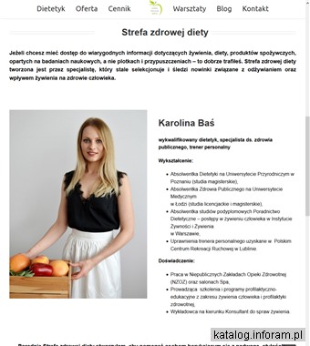 Dietetyk Strefazdrowejdiety.pl
