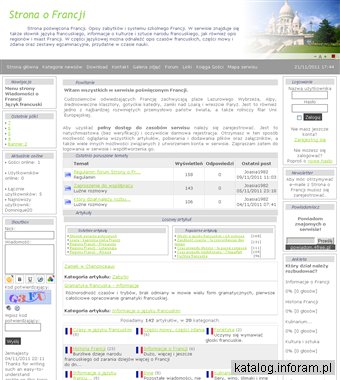 Strona o Francji