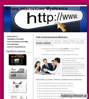 Strony internetowe Mysłowice