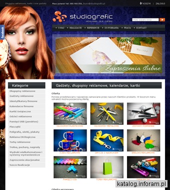 Długopisy reklamowe - studiografic.pl