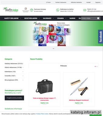 www.studiosiedem.com.pl gadżety reklamowe