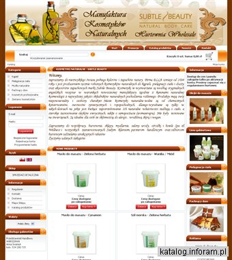 Kosmetyki Naturalne - Subtelne Piękno - Producent - Hurtownia