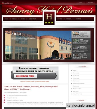 SUNNY Hotel Poznań, wesela staropolskie, bankiety, fitness